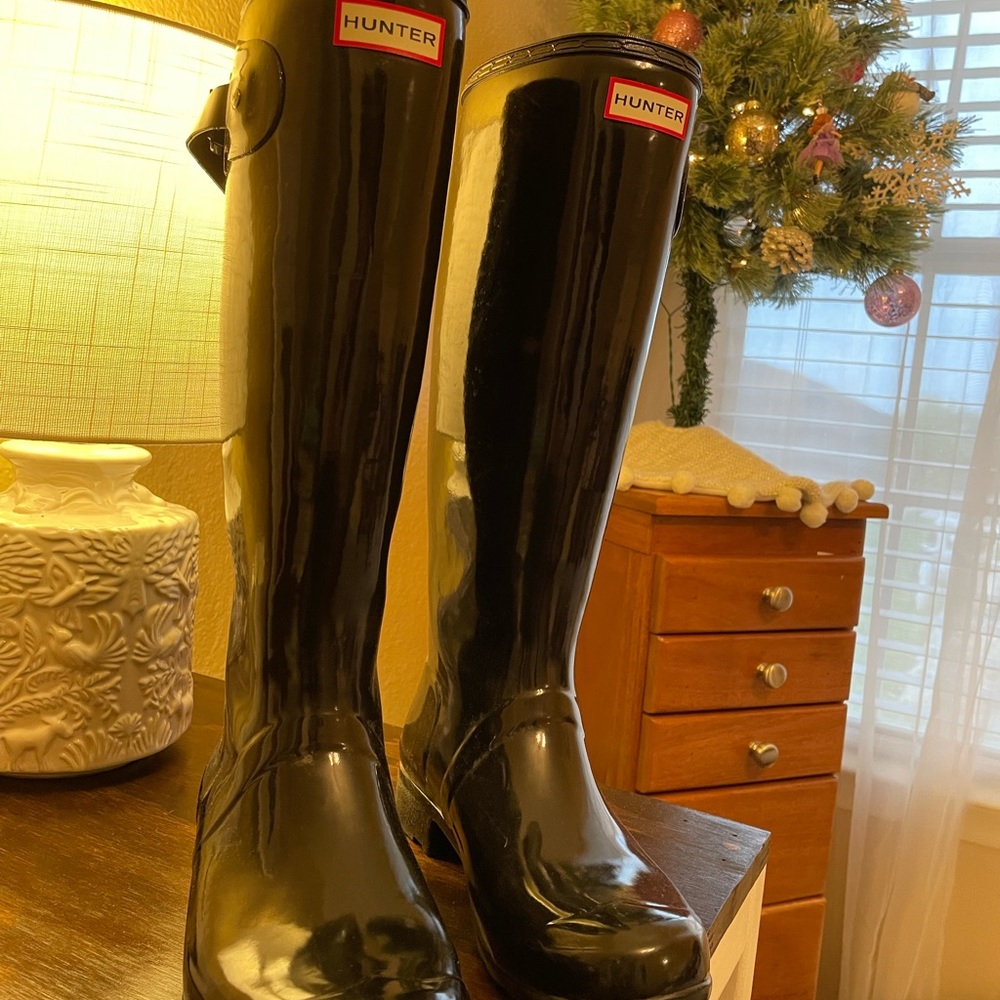 Hunter Original Tall Gloss Rain Boots